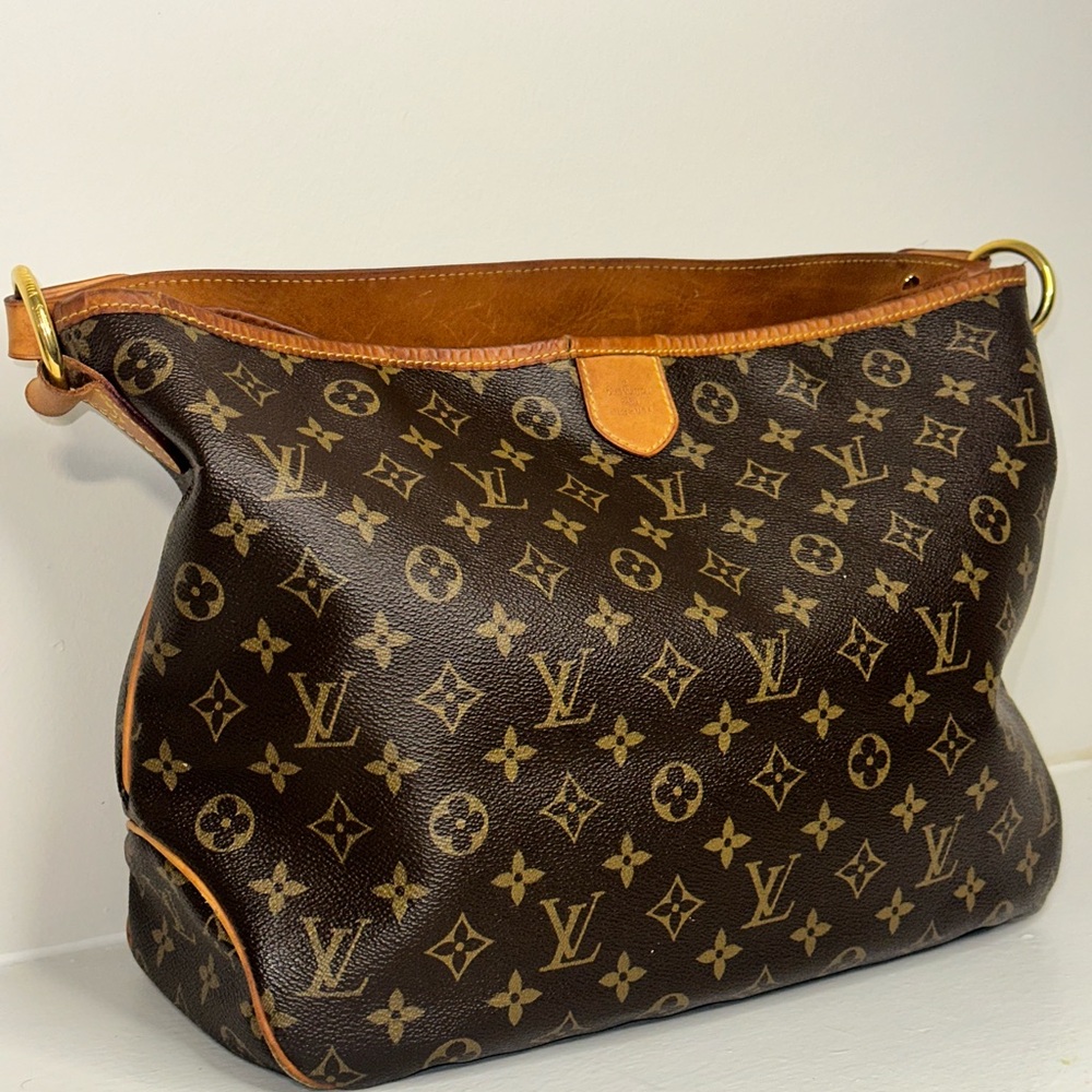 Louis Vuitton Brown Monogram Hobo Bag